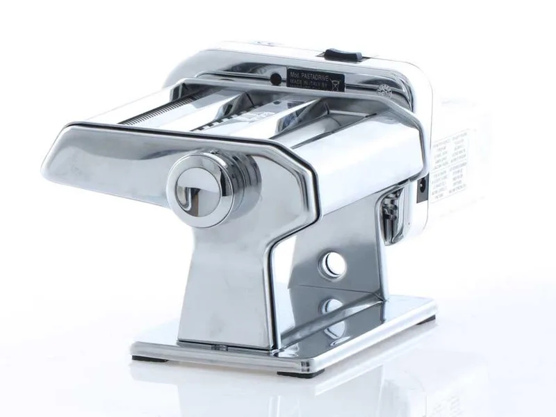 Marcato Ampiamotor - Laminoir - Machine à pâtes électrique/manuelle en INOX 100W
