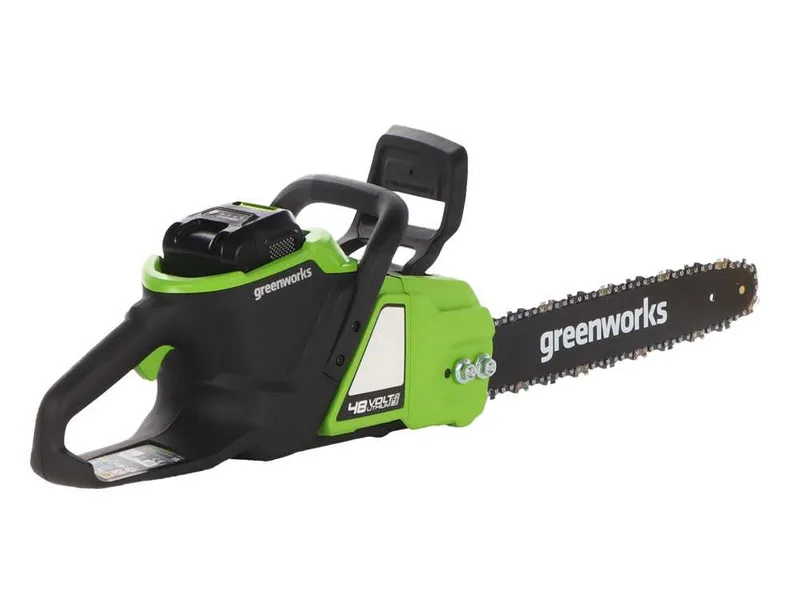 Greenworks GD40CS15K4 - Tronçonneuse à batterie - 40 V 4 Ah - Guide de 36 cm