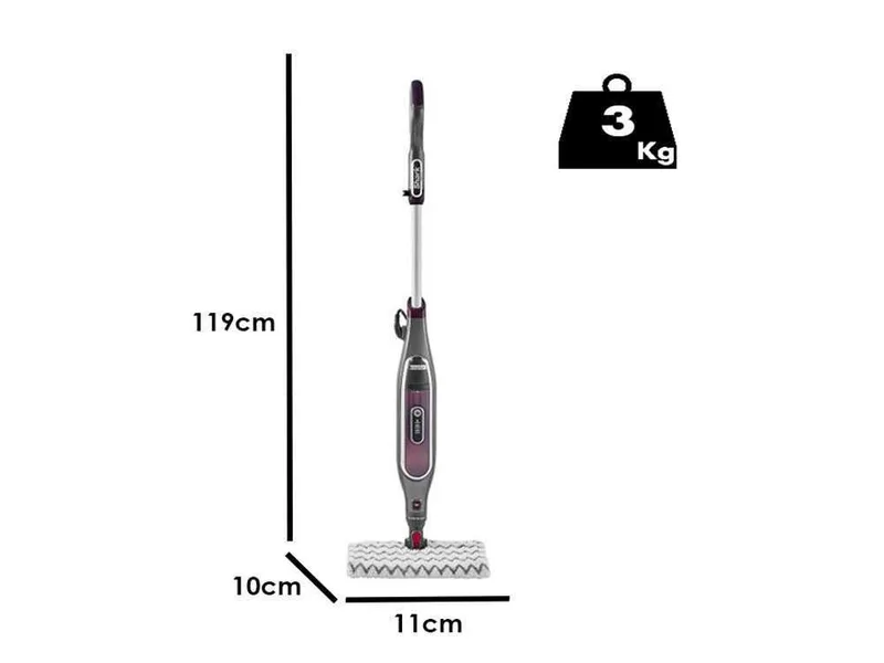 Shark Klik n' Flip avec Steam Blaster S6003EU - Balai à vapeur - 1200W