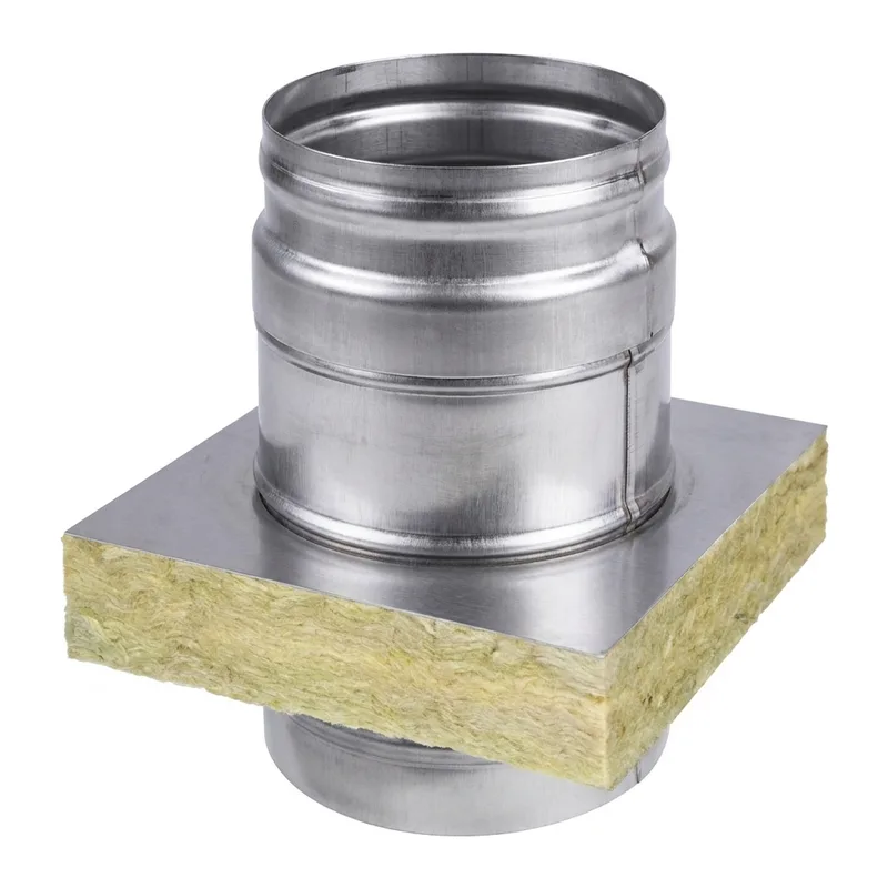 Schiedel Plaque de rehausse LB90 pour PPL Ø 150 mm avec fourreau Ø 150 mm et pare-boule
