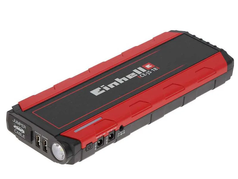 Einhell CE-JS 18 - Démarreur portable multifonction - démarreur de 12V - batterie externe
