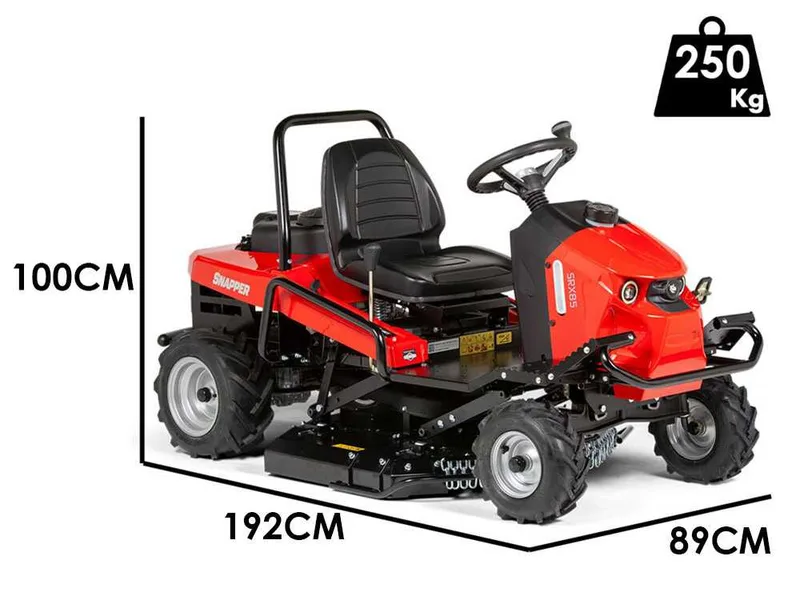 Snapper SRX85 - Tracteur débroussailleur autoporté - Briggs & Stratton V-Twin 656 cm³