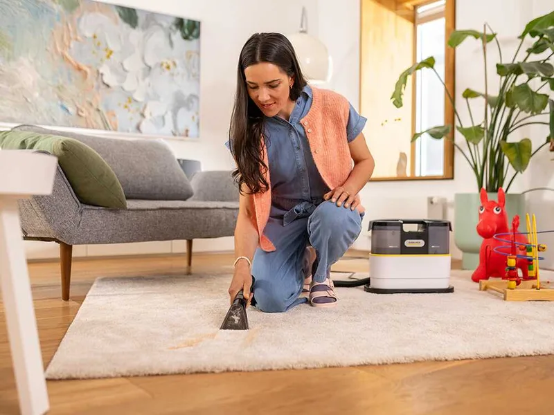 Karcher SE 2 Spot Care - Nettoyeur de tapis - Aspirateur d'eau portable - 450 W