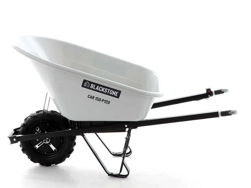 Brouette électrique BlackStone CAR 150-P120 - Batterie da 24V/12Ah