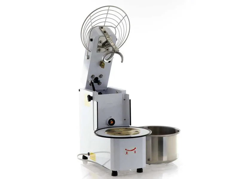 EuroMech ETR 20 - Pétrin à spirale à tête basculante capacité de 18Kg - Triphasé