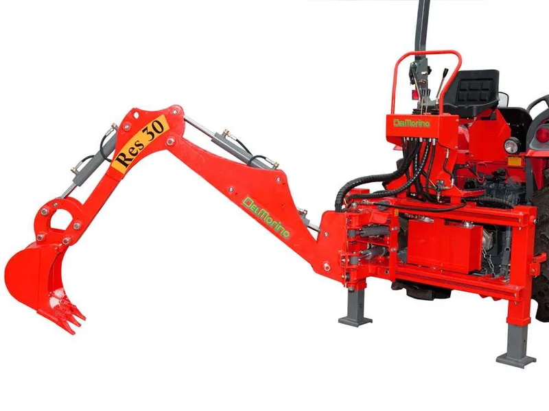 Agrieuro Top Line RES30 - Pelle-rétro pour tracteur avec déplacement hydraulique