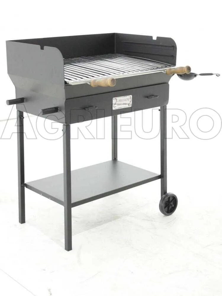 Cruccolini Festa - Barbecue à bois et charbon en fer artisanal