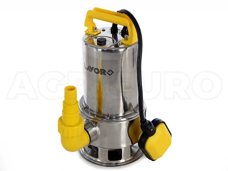 Pompe à immersion électrique pour eaux chargées Lavor EDS-M 15000 en métal - de 1100 watt