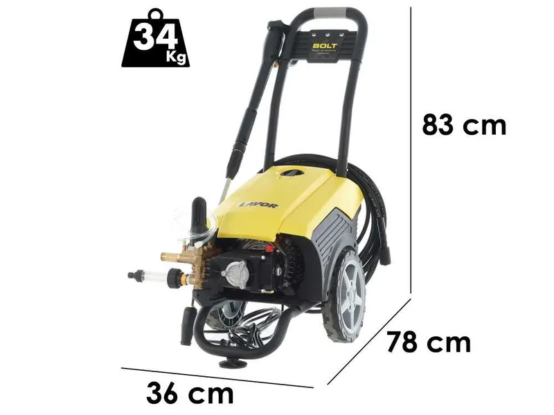 Professionale Lavor Bolt 1510 GL - Nettoyeur haute pression à eau froide professionnel - 130 bar - 540 l/h