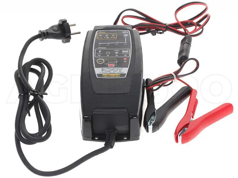 Chargeur de batterie automatique et mainteneur de charge DECA SM C70T - batteries jusqu'à 150Ah