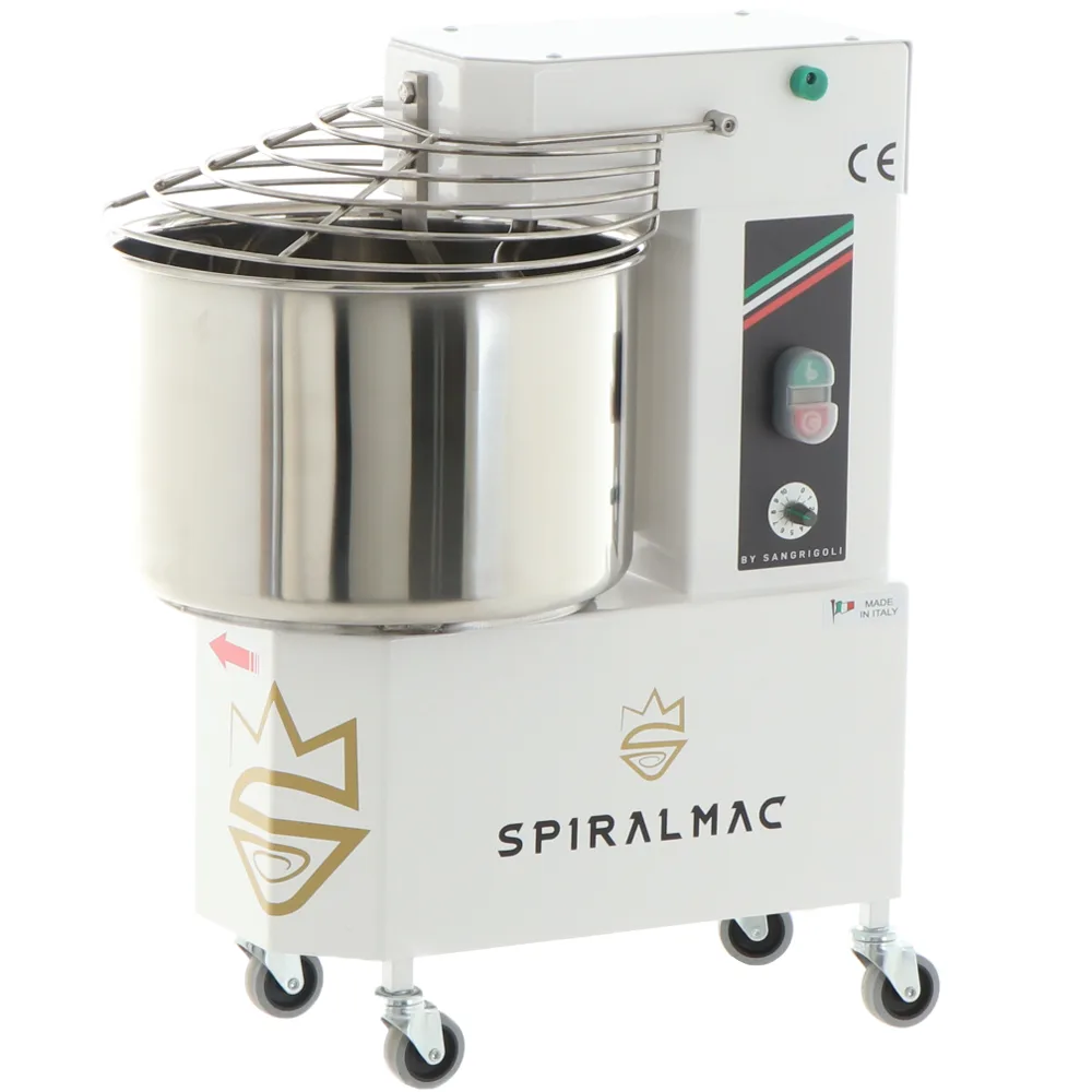 Pétrin SPIRALMAC SV12VV avec variateur à 10 vitesses - Capacité 12 Kg