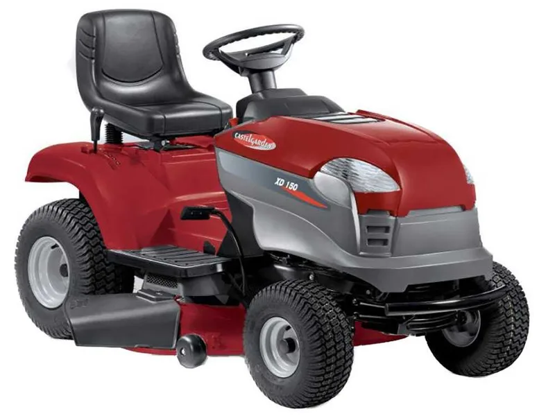 Castelgarden XD 150 - Tondeuse autoportée avec éjection latérale et plateau de coupe de 98 cm