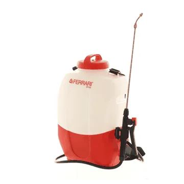 Pompe de pulvérisation à dos avec batterie au lithium Ferrari Group 8L - batterie au lithium 12V 4ah