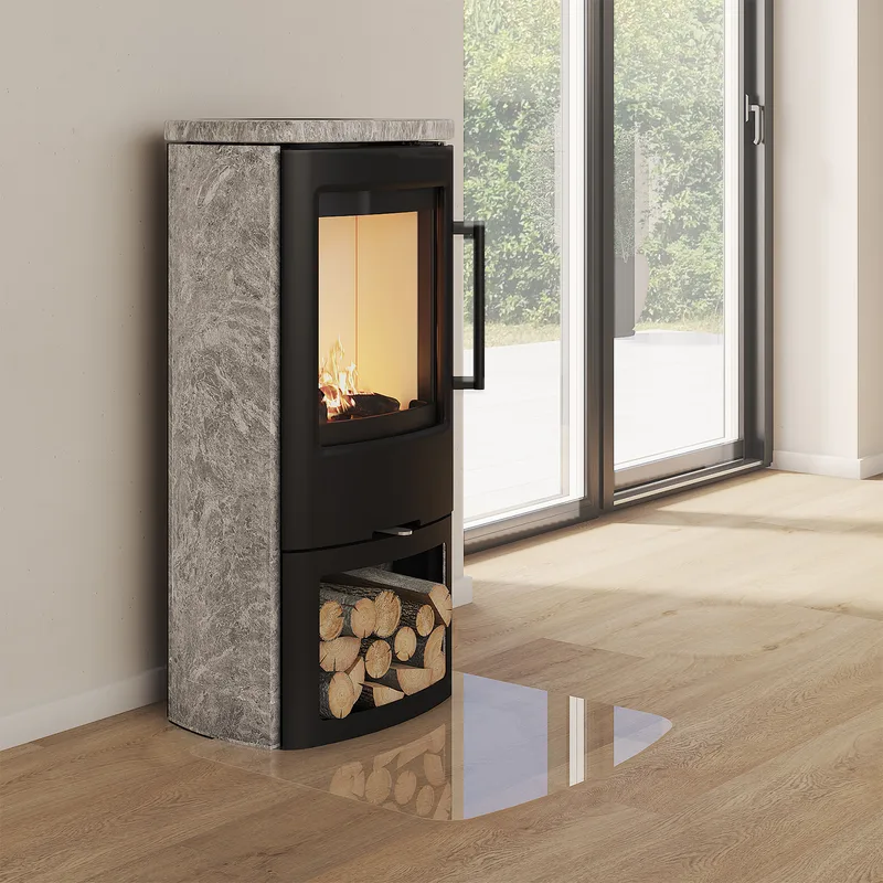 TermaTech TT44S Poêle à bois en stéatite
