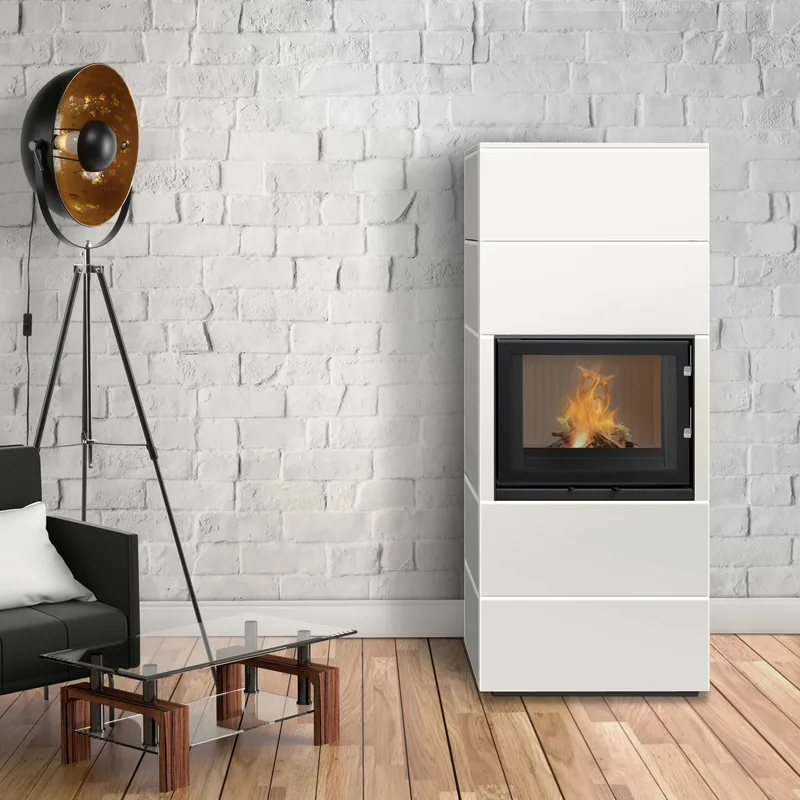 Wamsler Modulo 70/180 G Kit de cheminée Blanc