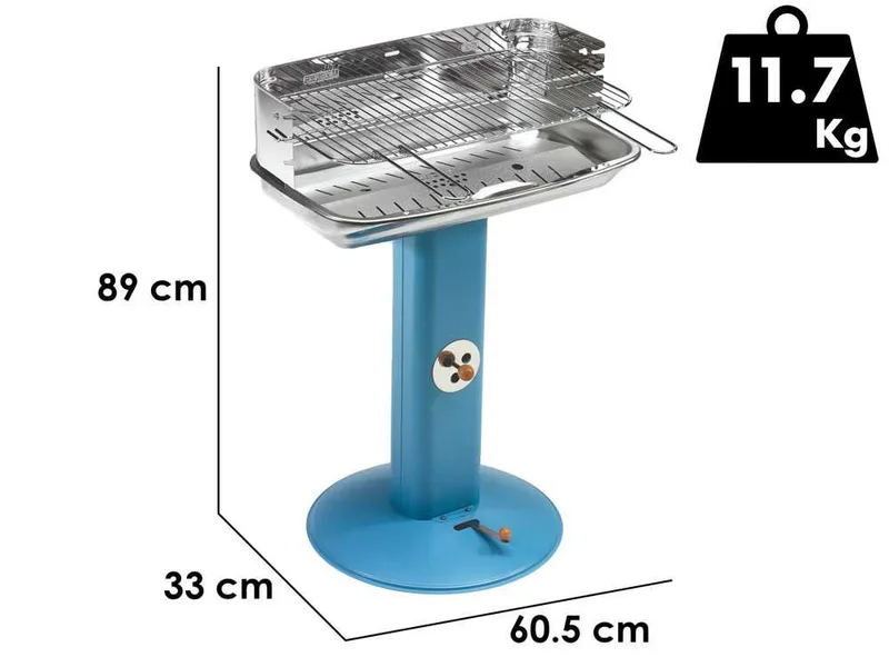 Ompagrill Venus 60700/R - Barbecue à charbon