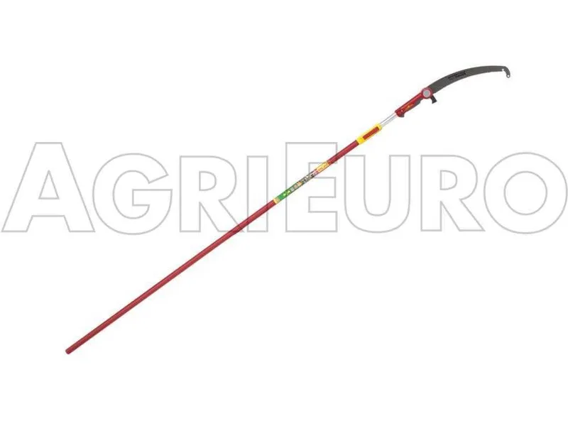 Scie de jardin sur perche à rallonge télescopique en aluminium de 4 mètres - Wolf Garten PRO 370
