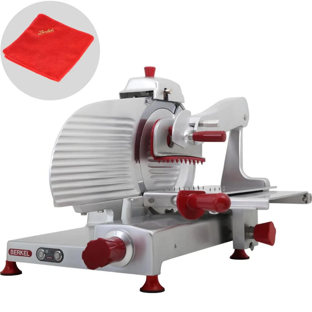Berkel Essentia Salumeria BES370 - Trancheuse avec lame en acier chromé de 370 mm