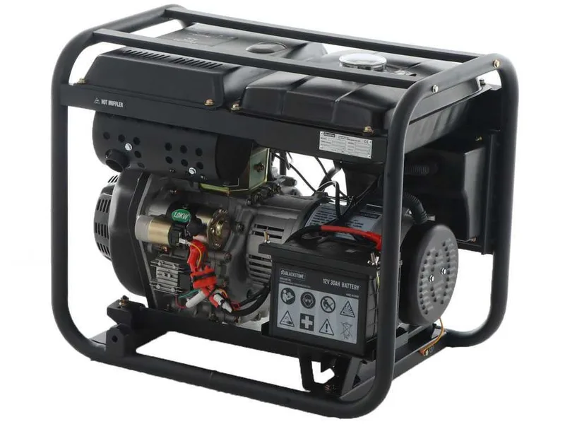 BlackStone OFB 8500 D-ES - Groupe électrogène Monophasé Diesel - 6.3 kw - Cadran ATS inclus