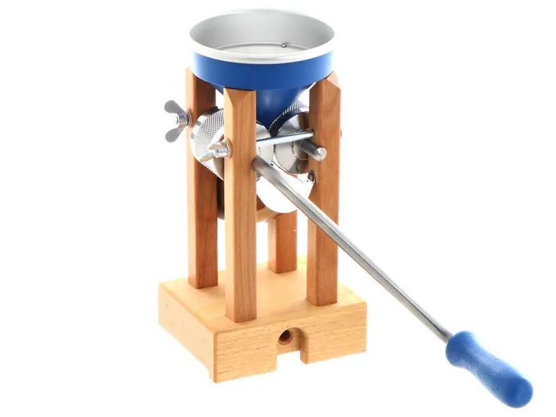 Eschenfelder Novia nb1200 aluminium bleu 150g - Floconneuse manuelle avec rouleaux en acier inoxydable