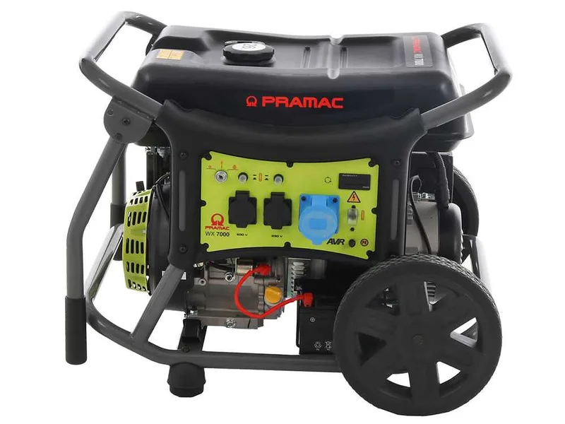 WX7000 Pramac - Groupe électrogène 6.1 kw monophasé à essence - Sur chariot