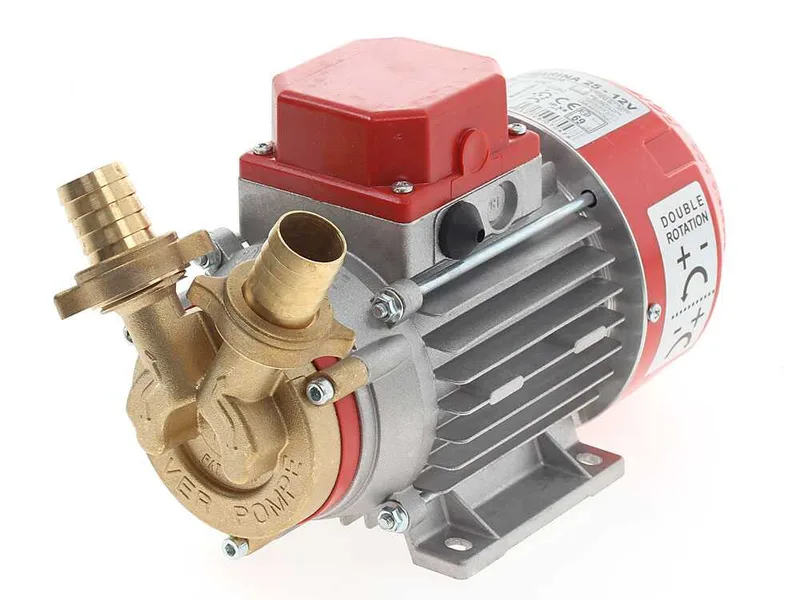 Rover Marina 25 - Pompe électrique de transfert en bronze 12 V