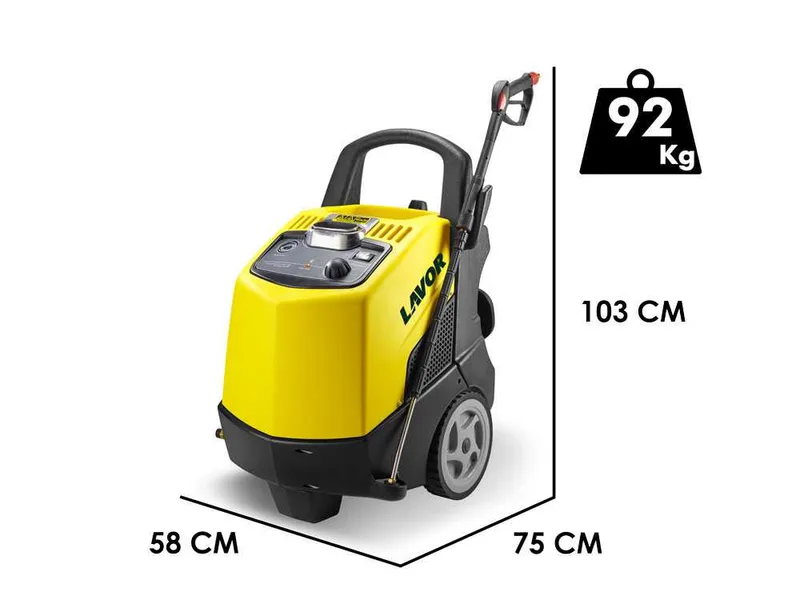 Lavor Dakota-R 1509 GX - Nettoyeur haute pression à eau froide professionnel - monophasé - 160 bar - 540 l/h