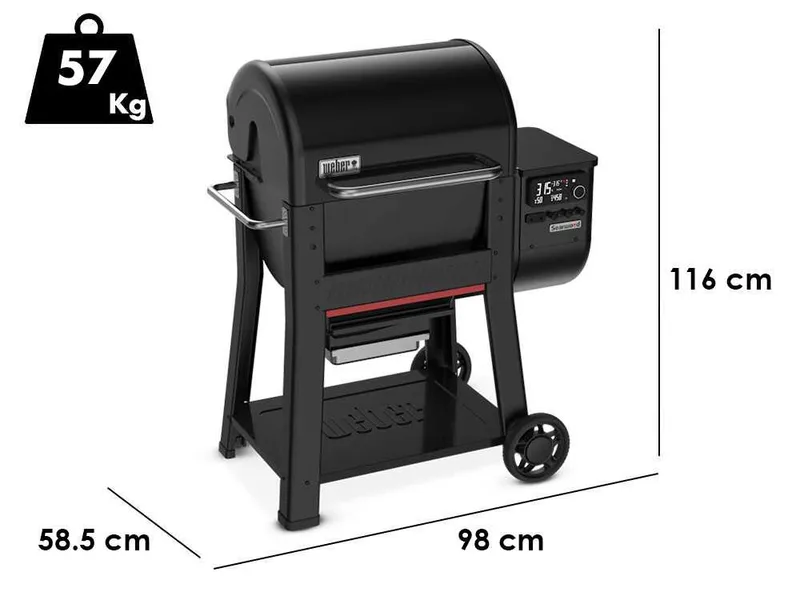 Weber Searwood - Barbecue à pellets