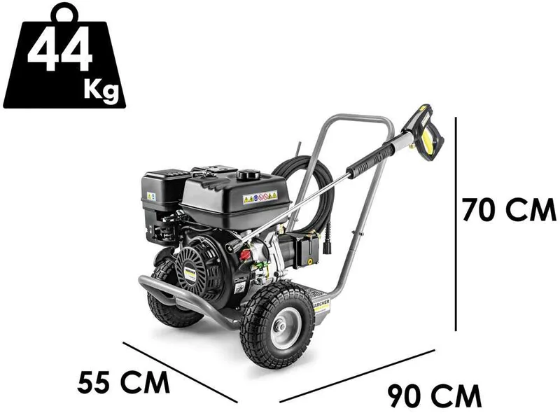 Nettoyeur haute pression thermique Karcher Pro HD 6/15 G Classic - Moteur Loncin G200FA - à essence