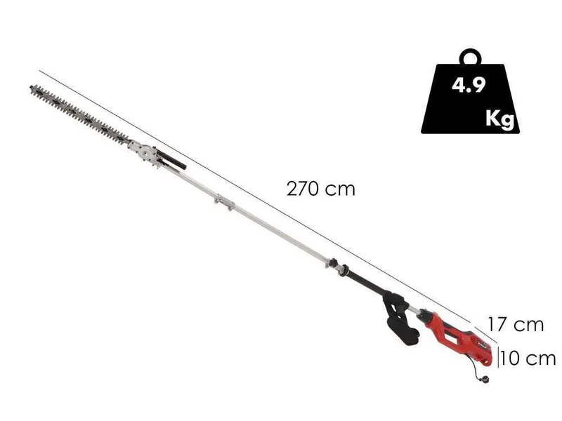 Einhell GC-HH 9046 - Taille-haie électrique sur perche télescopique orientable
