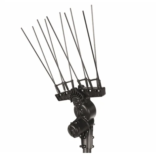 Aima Twigo Basic Cordless - Peigne vibreur électrique à batterie - Perche fixe en aluminium - 2 x 21 V 5.2 Ah