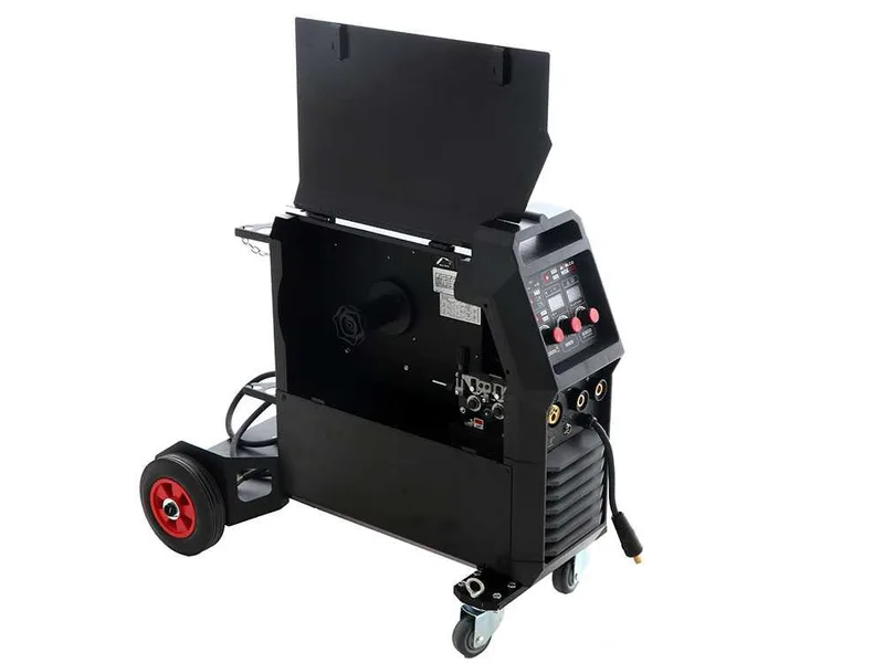 Poste à souder inverter multiprocesseur Awelco mig 350 - mig-tiglift-mma - triphasé - gaz/no gaz