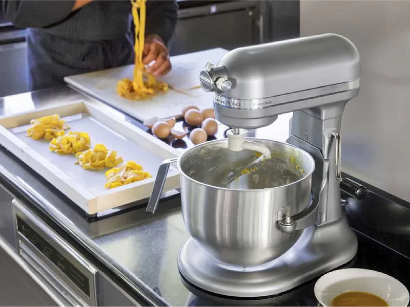 KitchenAid Heavy Duty 5KSM70JPX-ECU Silver - Batteur Mélangeur Planétaire