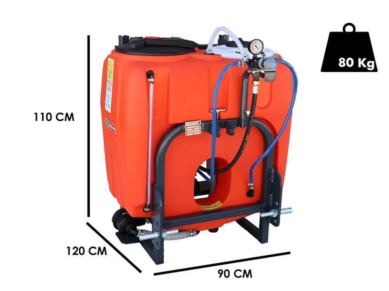 Dal Degan ILEO 200 L - Pulvéristeur porté à tracteur - pompe Comet APS 31