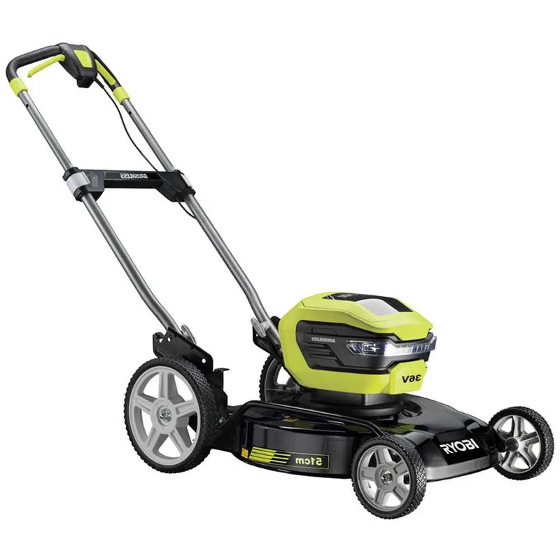 Tondeuse électrique à batterie ryobi RY36LMMX51A-140 seulement mulching - MAX power 36V - 4Ah - coupe de 51 cm