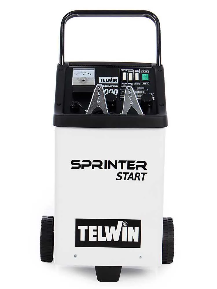 Telwin Sprinter 3000 Start - Chargeur de voiture et démarreur - batteries humides/démarrage-arrêt 12/24V