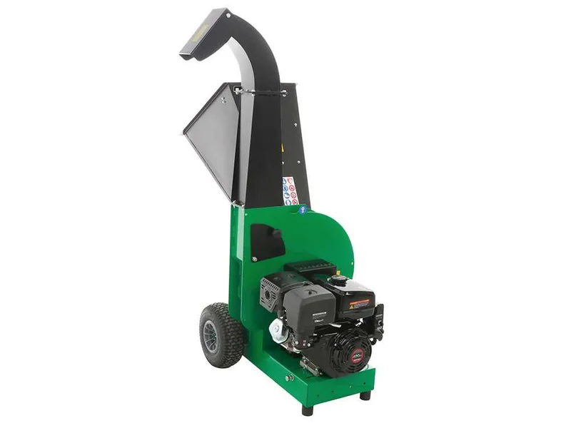 Seven Italy BIGCH420 - Broyeur de branches thermique - Moteur Loncin G420F - Démarrage électrique
