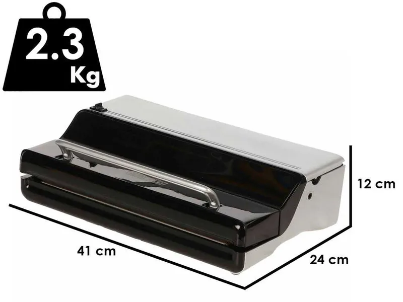 RoyalFood RSV 3300 SUPER - Machine sous vide - Double barre de soudure de 32 cm
