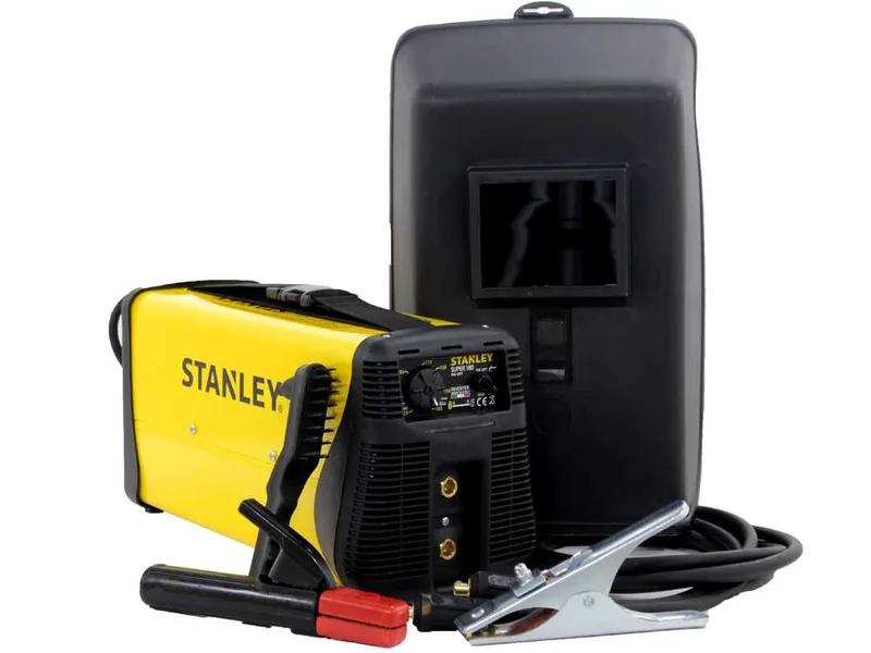 Poste à souder inverter MMA Stanley SUPER180 TIG LIFT - 160A - 230V @160A - valise, kit