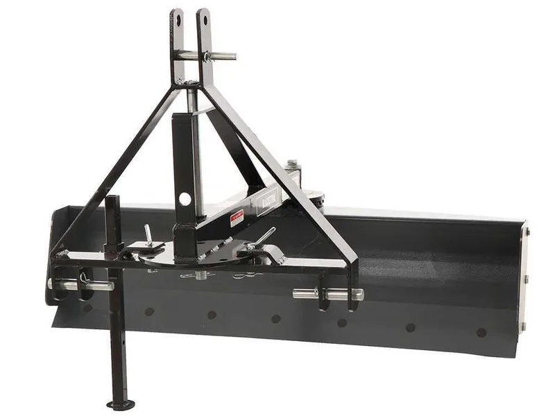 Lame niveleuse pour tracteur Blackstone B-GB 160 à rotation simple 360° et bras orientable