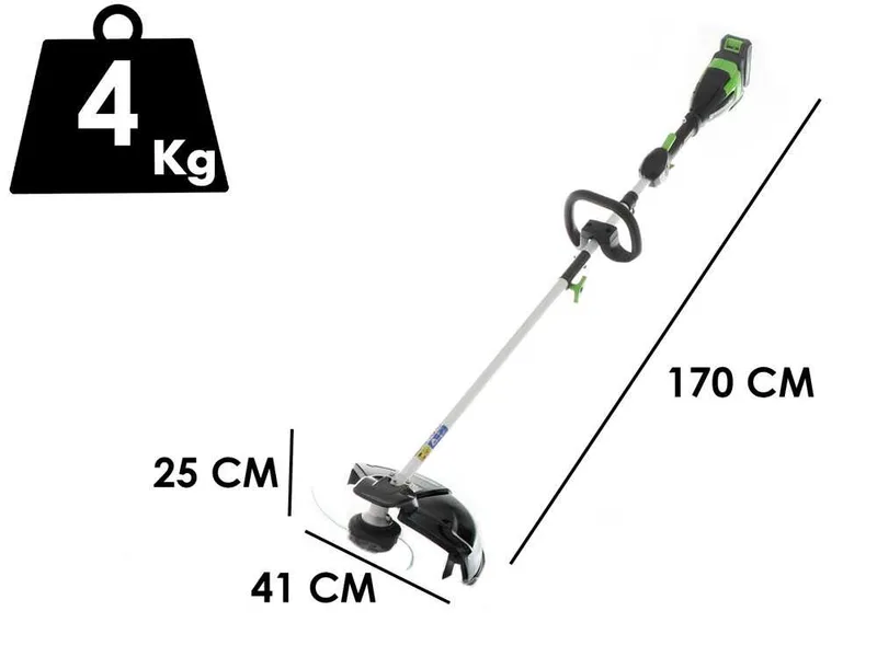 Greenworks GD48TX - Débroussailleuse à batterie - 48V - 5Ah