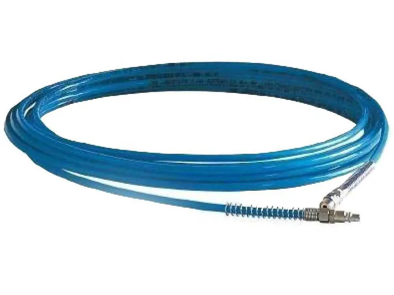 Tuyau pneumatique 50 m en polyuréthane diamètre 8/10 avec raccords rapides montés