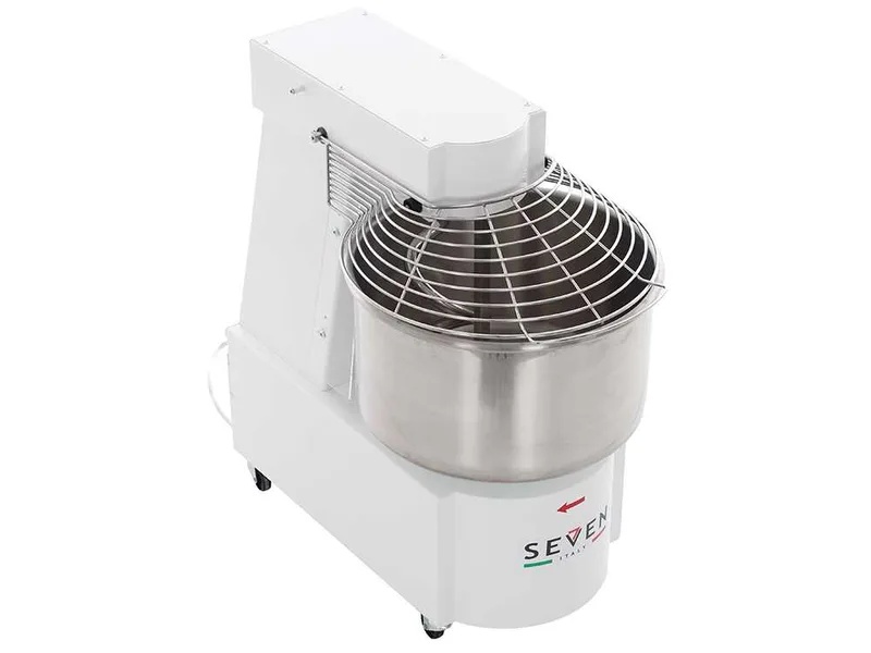 Seven Italy GH H 50 TR 2 V - Pétrin à spirale - 43 kg triphasé à 2 vitesses et haute hydratation