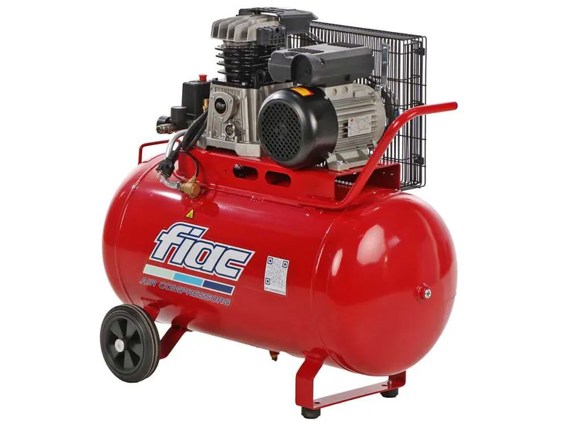 Fiac AB 100/3 MC R3000 FC - Compresseur d'air électrique monophasé à courroie - Moteur 3 CV - 100 L