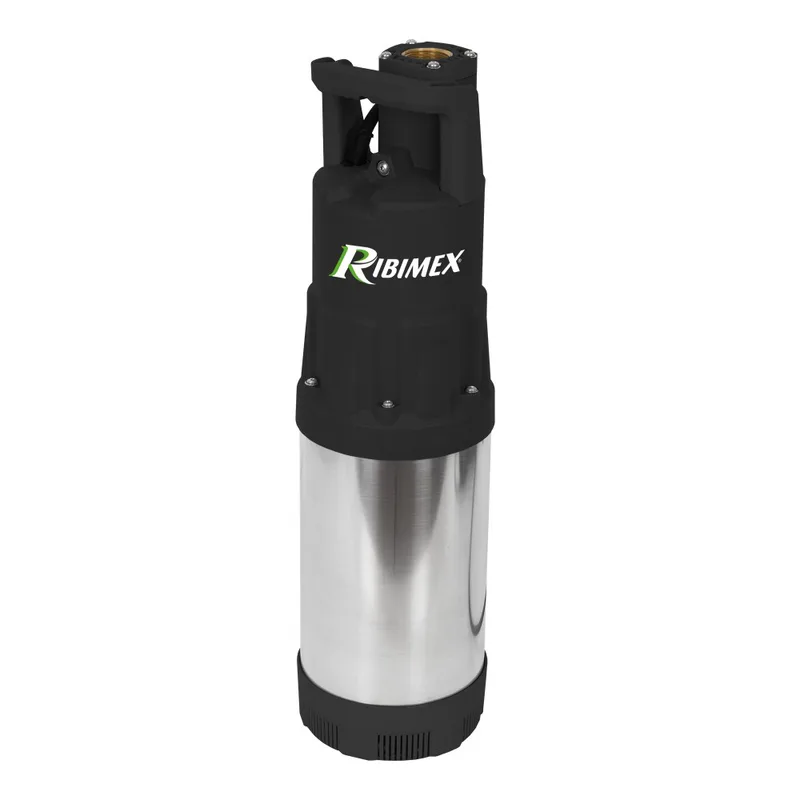 Ribimex PRPVC1201AUTO - Pompe immergée automatique pour puits - 1200 W - Eaux claires