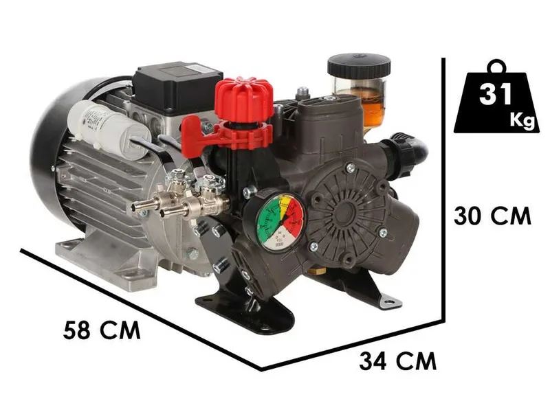 Annovi Reverberi AR 403 EM GCI - Motopompe électrique de pulvérisation avec moteur monophasé