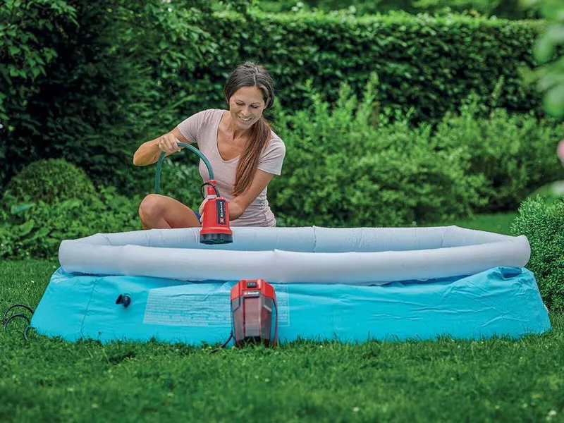 Pompe immergée pour eaux claires Einhell GE-SP 18 LL Li