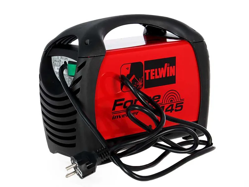 Poste à souder inverter à électrode courant continu Telwin FORCE 145 - 130A, kit