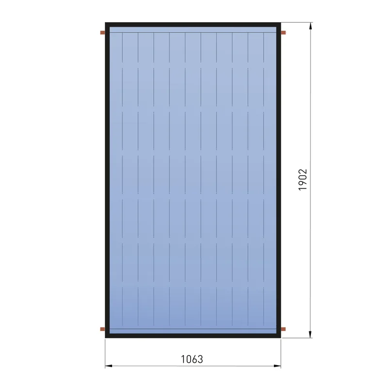 Sunex Collecteur solaire plat Basicx 2.0 4C