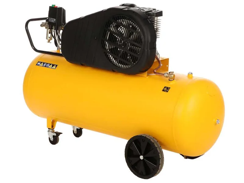 DeWalt DXCMB3T200HE - Compresseur d'air électrique triphasé par courroie - Moteur 3 CV – 200 L